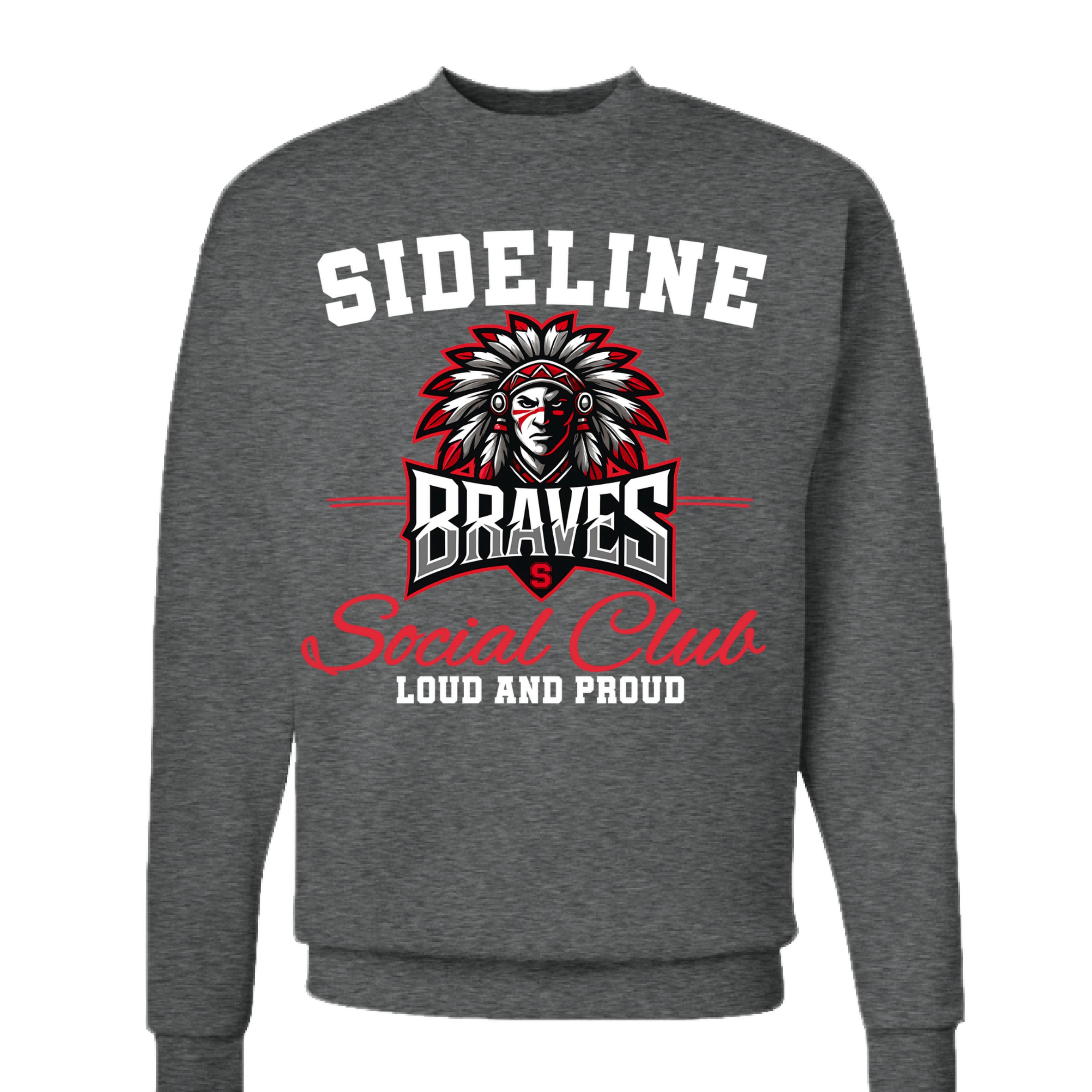 CHARCOAL HEATHER - FRONT