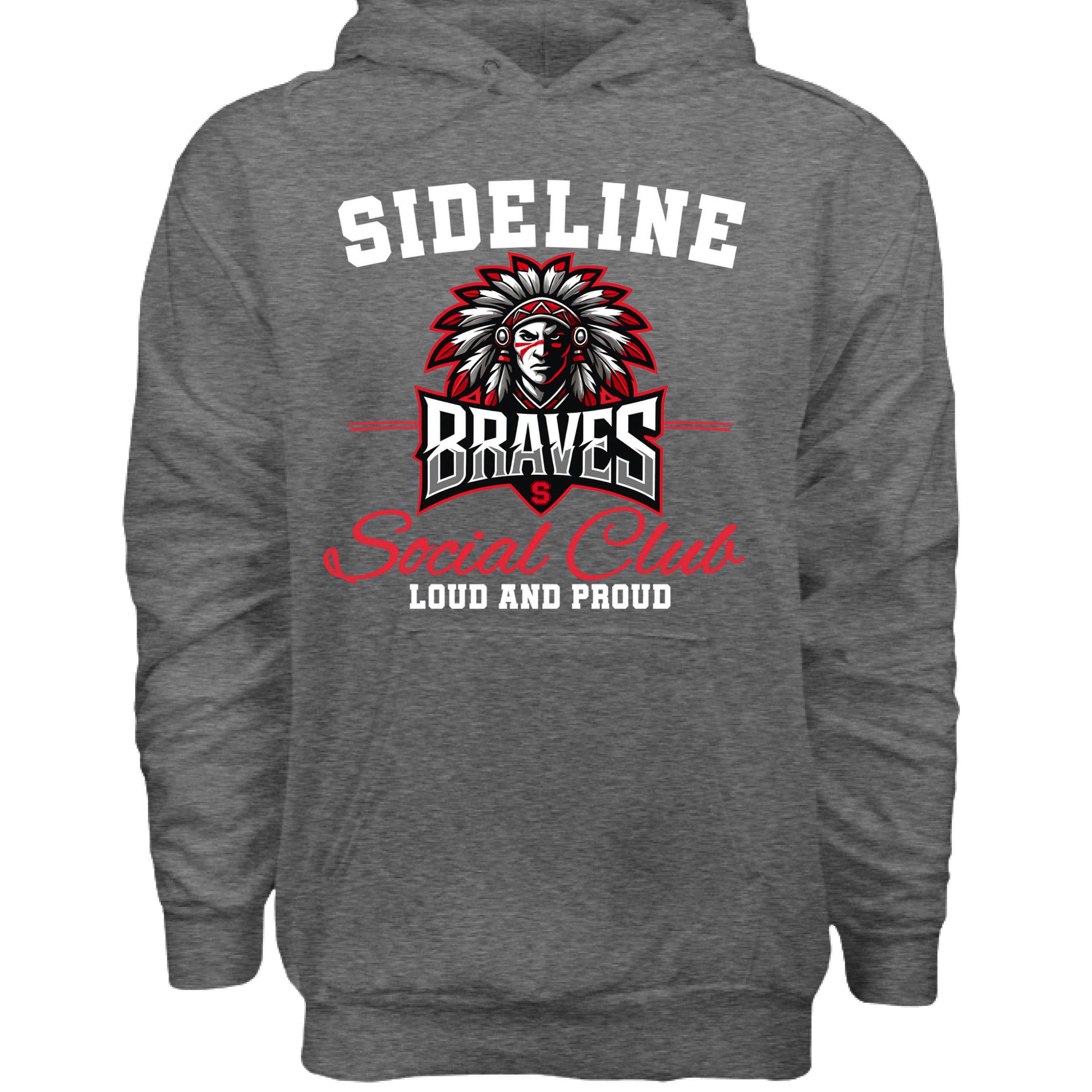 CHARCOAL HEATHER - FRONT