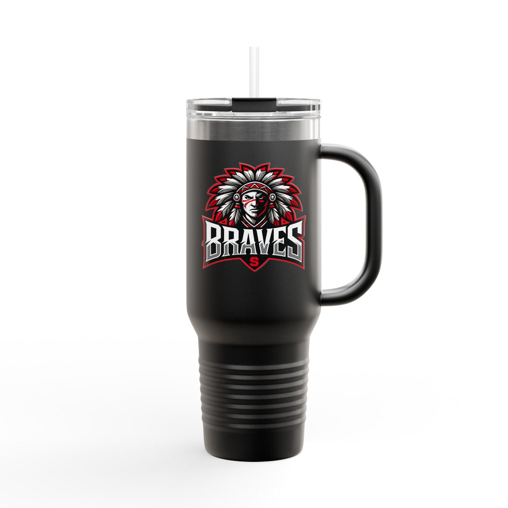 Insulated Travel Mug for Brave Adventures, Customizable Coffee Cup, Perfect for Tailgating, Outdoor Events, Gift for Sports Fans, 40oz [...]