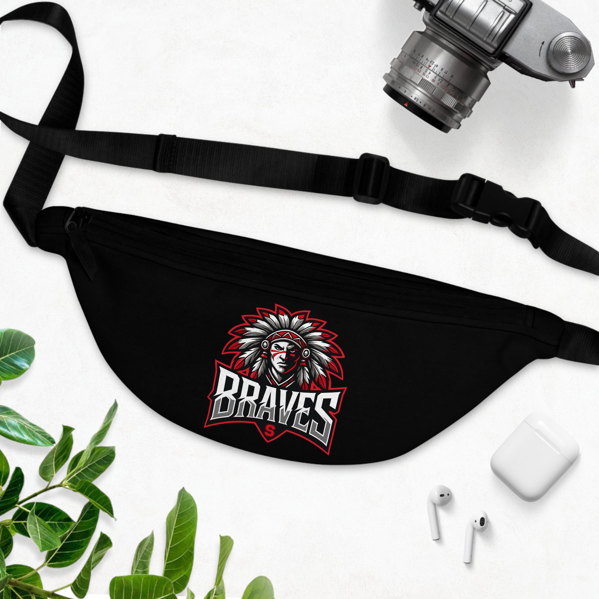 Braves Fanny Pack - Stylish Sporty Accessory for Festivals, Concerts, Travel, Outdoor Adventures, Everyday Use