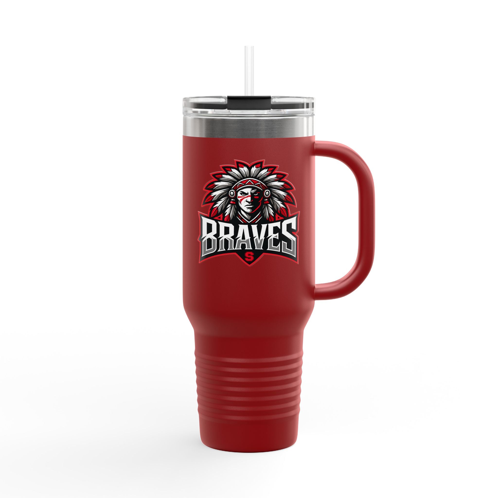 Insulated Travel Mug for Brave Adventures, Customizable Coffee Cup, Perfect for Tailgating, Outdoor Events, Gift for Sports Fans, 40oz [...]