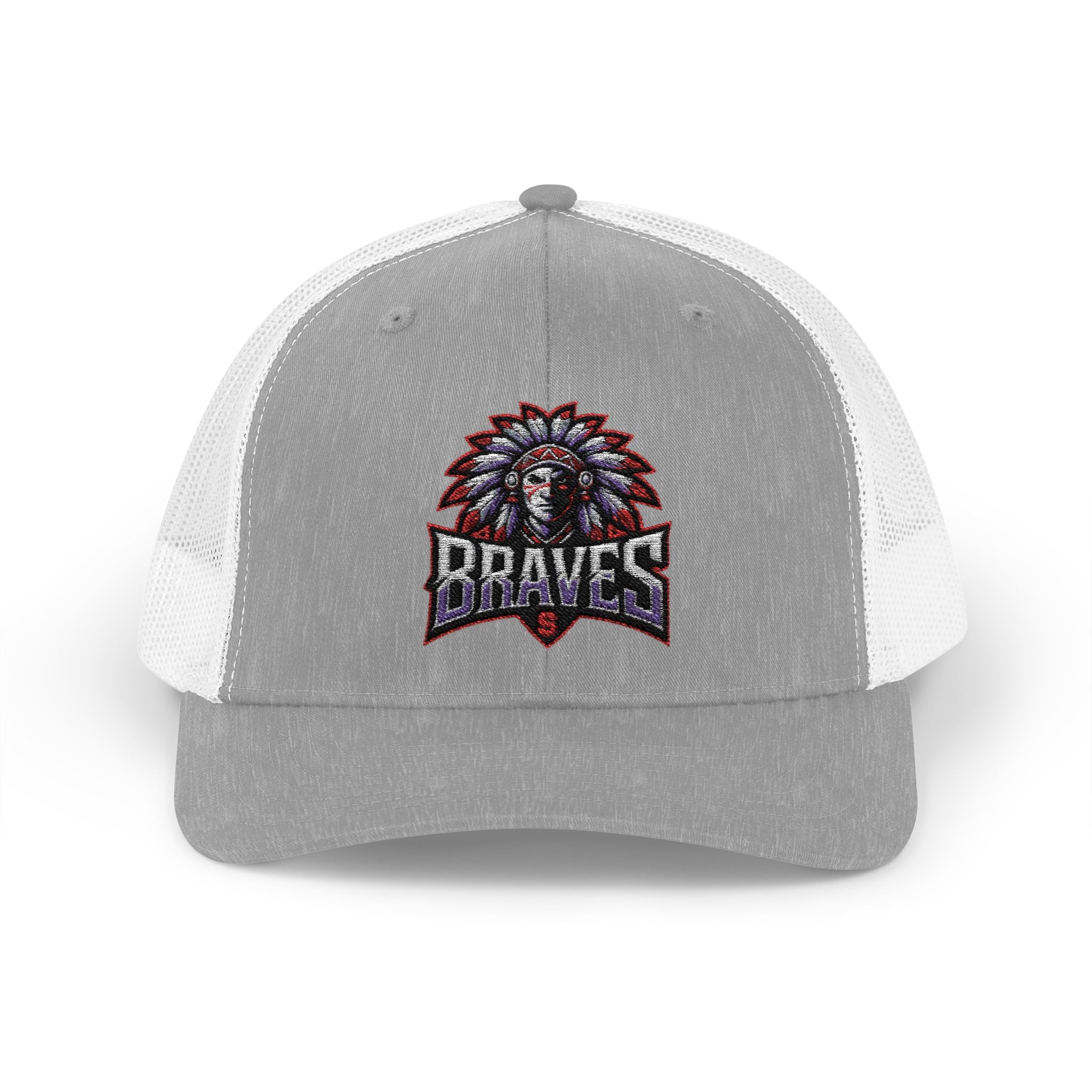 Braves Snapback Trucker Cap | Stylish Outdoor Gear, Perfect for Sports Fans, Festivals, and Casual Days