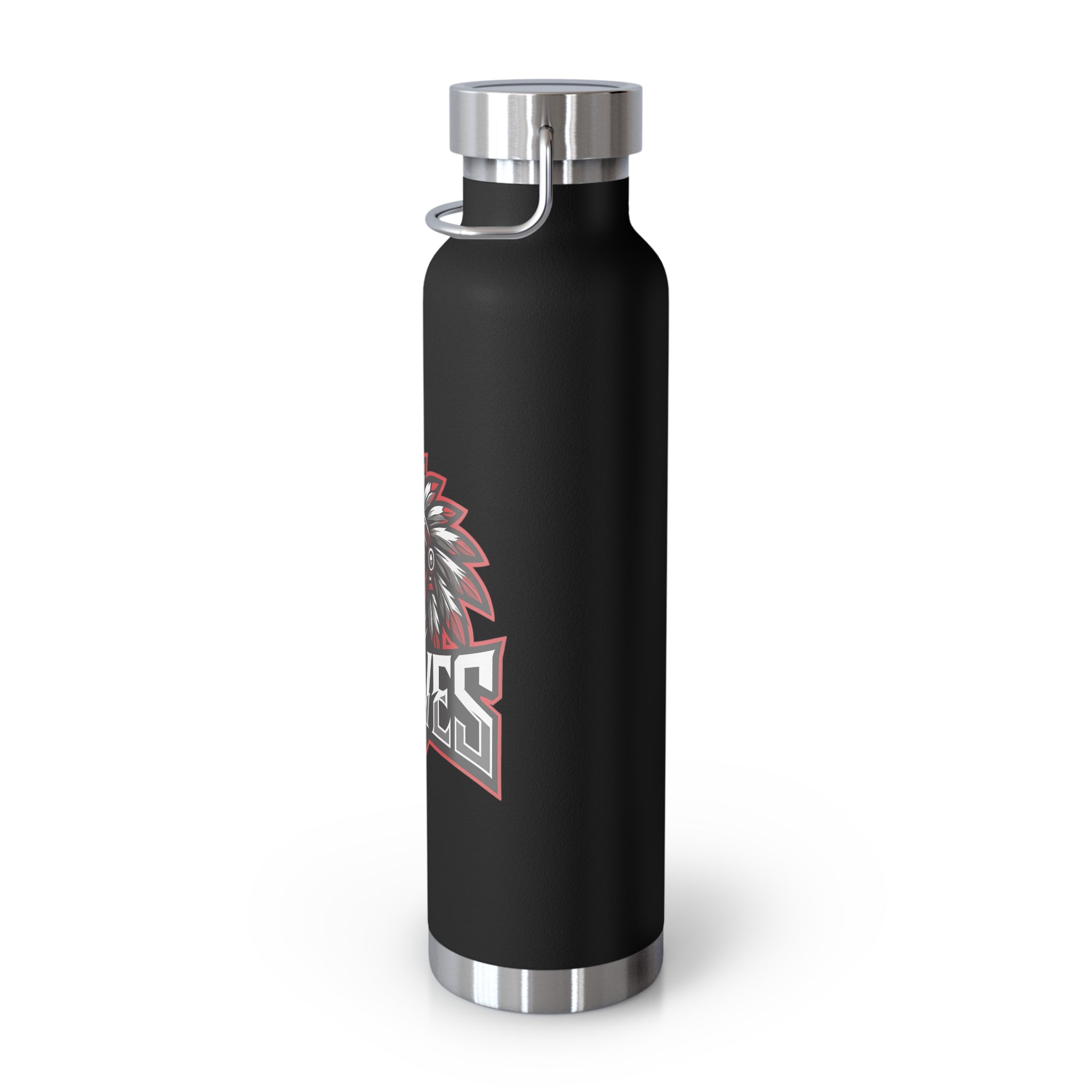 Braves Copper Insulated Water Bottle, Personalized Sports Drink Bottle, Eco-Friendly Water Container, Gifts for Athletes, Travel Mug