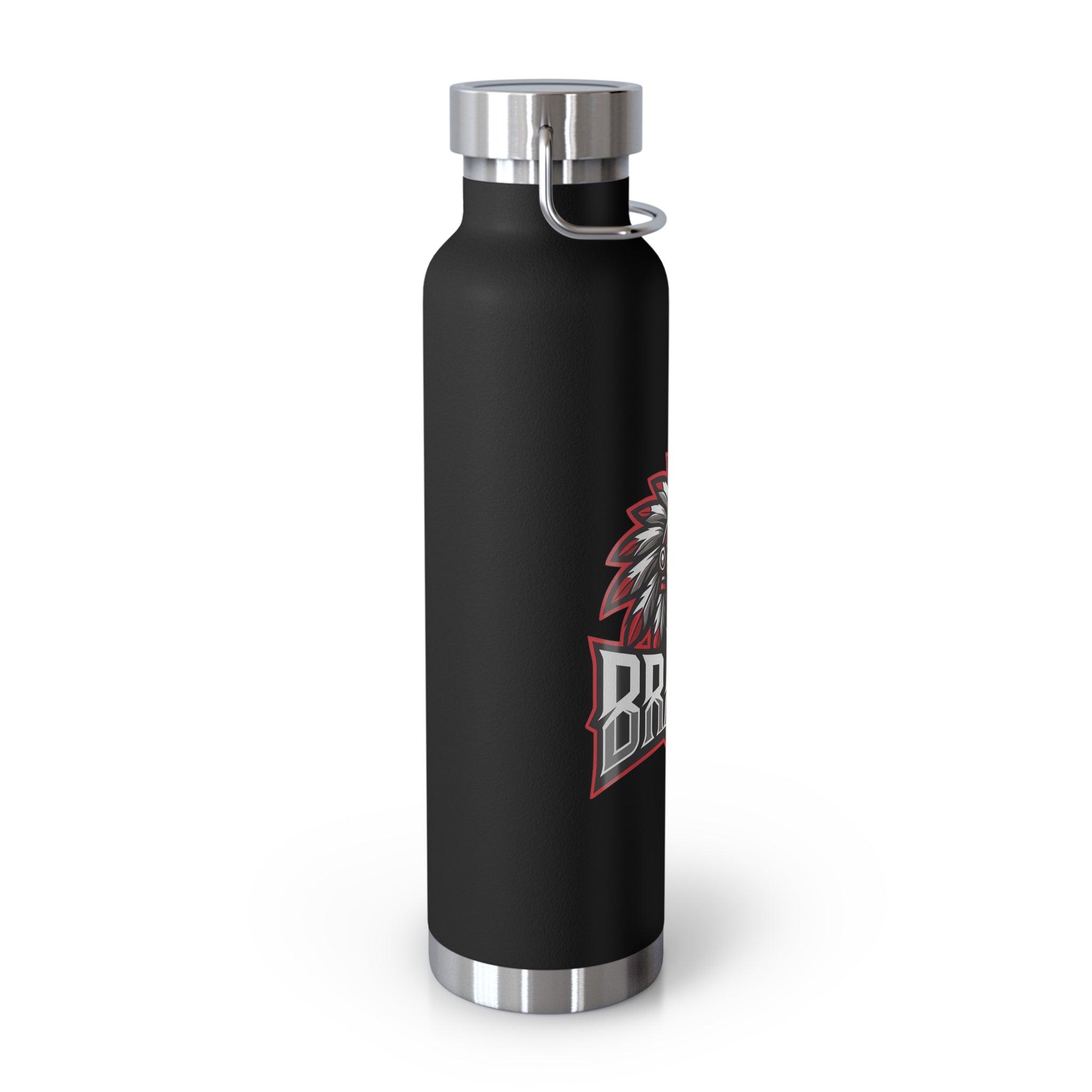 Braves Copper Insulated Water Bottle, Personalized Sports Drink Bottle, Eco-Friendly Water Container, Gifts for Athletes, Travel Mug