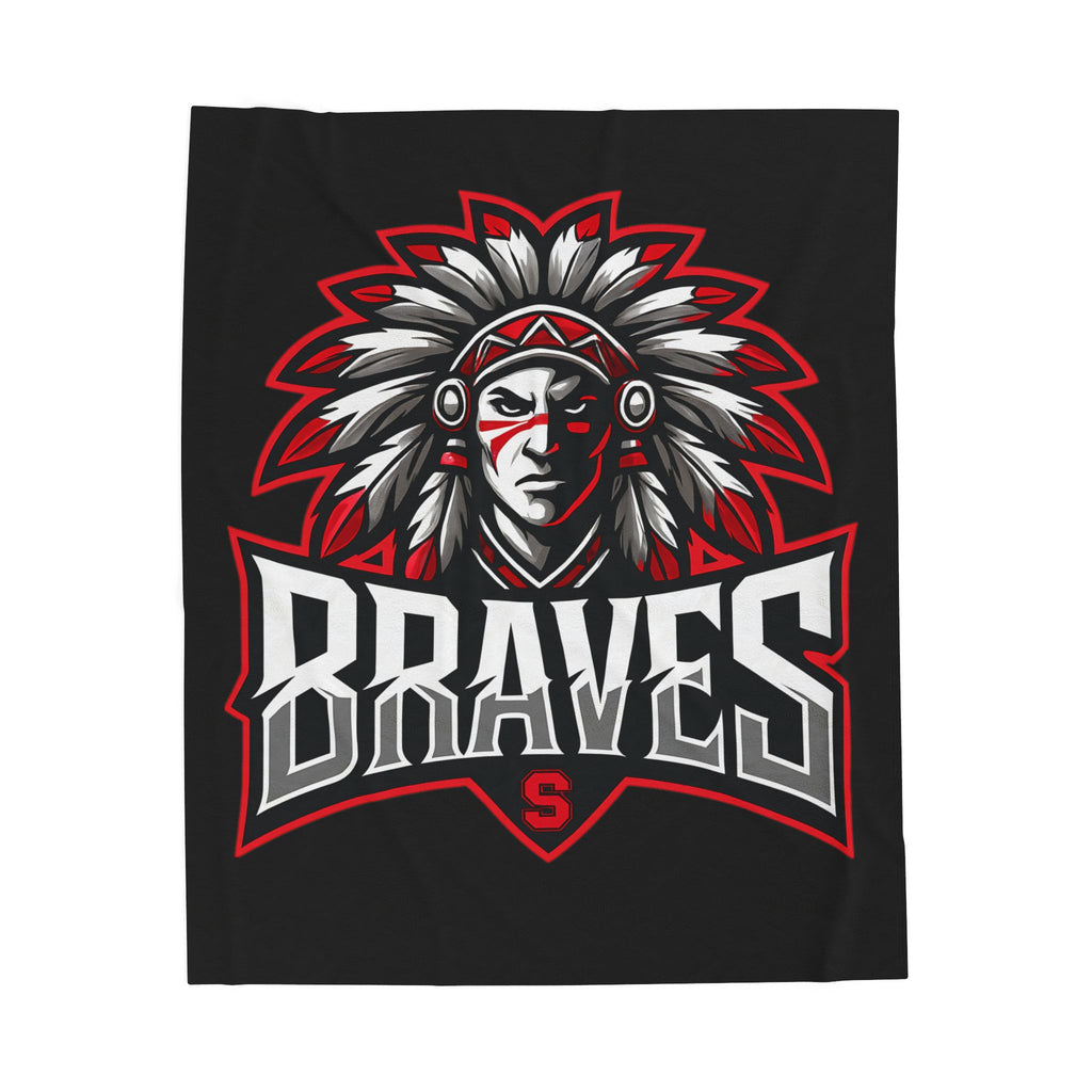 Cozy Sports Velveteen Plush Blanket - Perfect for Game Nights, Team Spirit, Home Decor, and Snuggling