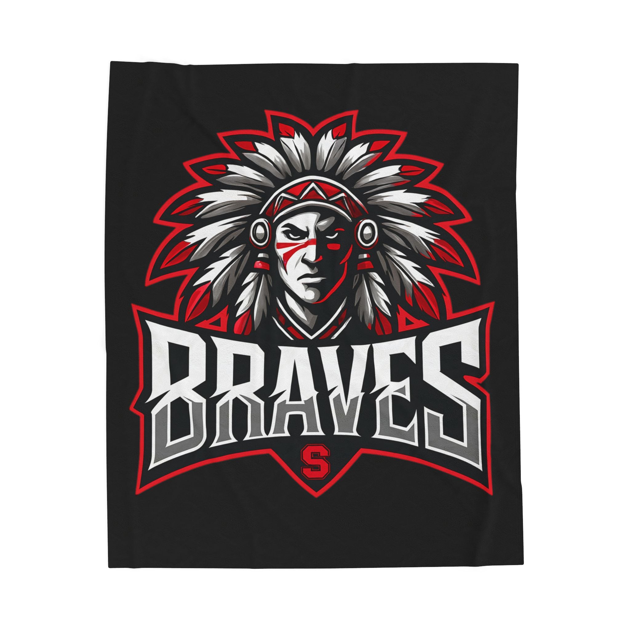 Cozy Sports Velveteen Plush Blanket - Perfect for Game Nights, Team Spirit, Home Decor, and Snuggling
