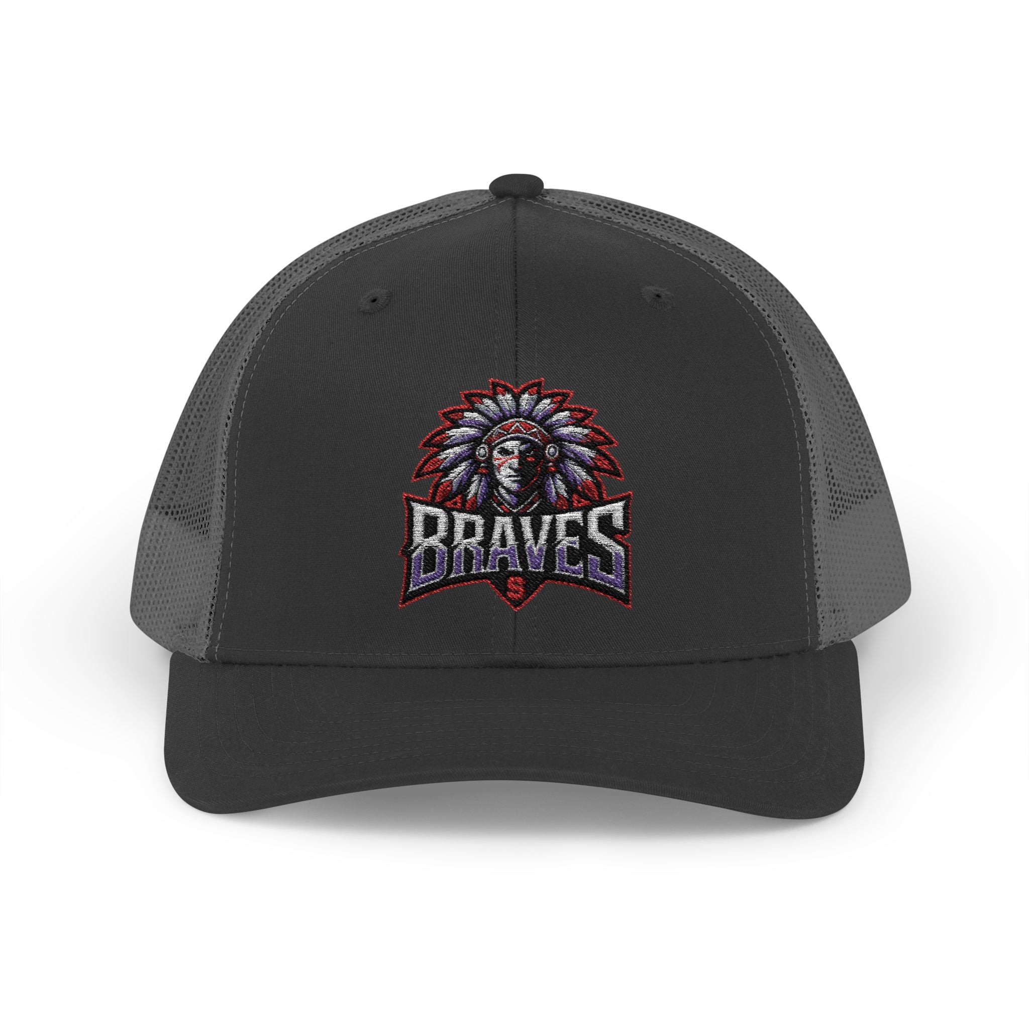 Braves Snapback Trucker Cap | Stylish Outdoor Gear, Perfect for Sports Fans, Festivals, and Casual Days