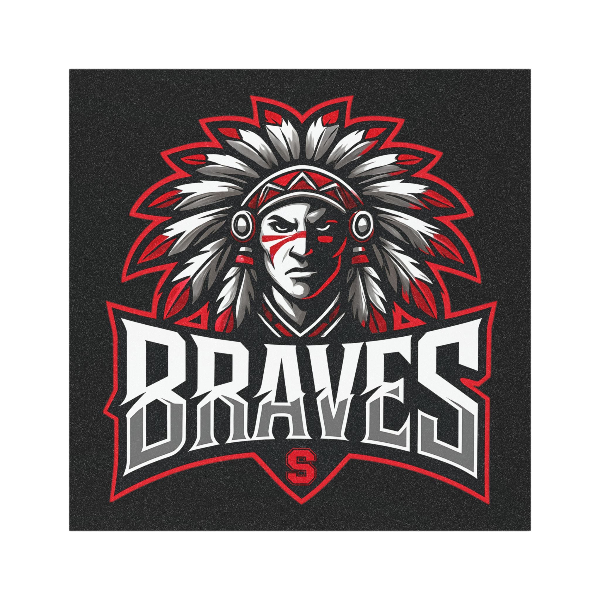 Bold Braves Car Magnets, Team Spirit Accessories, Auto Decor, Sports Fan Gifts, Vehicle Decor, Game Day Essentials, Window Magnets