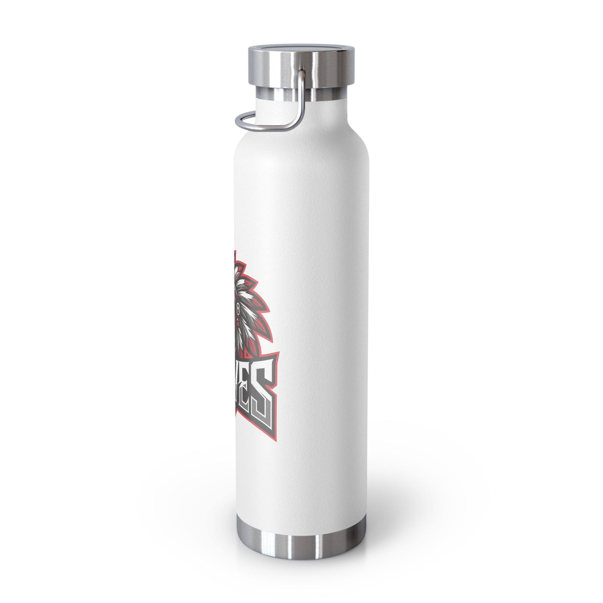 Braves Copper Insulated Water Bottle, Personalized Sports Drink Bottle, Eco-Friendly Water Container, Gifts for Athletes, Travel Mug